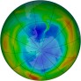 Antarctic Ozone 1991-08-23